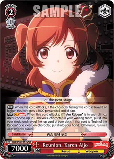Reunion, Karen Aijo RSL/S98-E054S SR