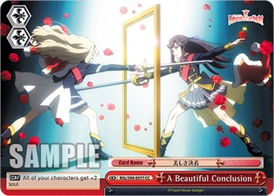 A Beautiful Conclusion RSL/S98-E077 CC