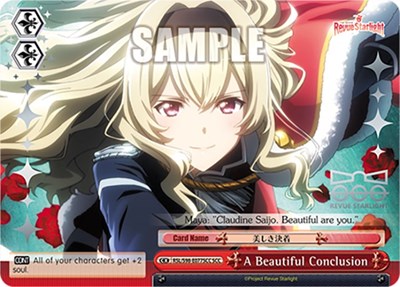 A Beautiful Conclusion RSL/S98-E077SCC SCC