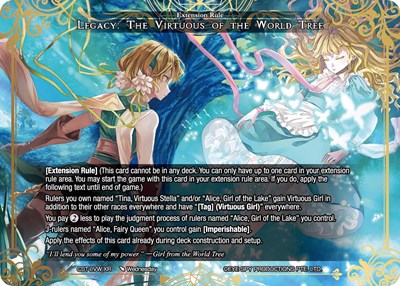 Legacy: The Virtuous of the World Tree CST-LVW-XR