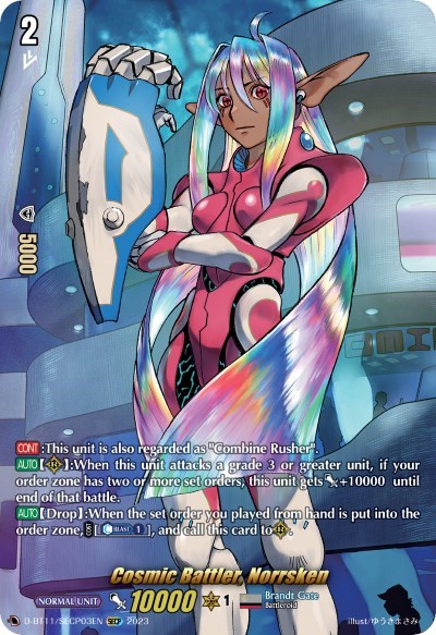 Cosmic Battler, Norrsken [D-Format] D-BT11/SECP03EN