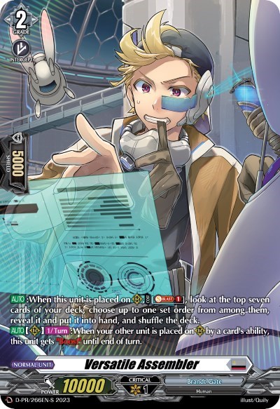 Versatile Assembler [D-Format] D-PR/266EN-S