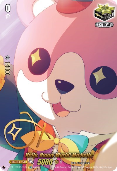 Hello, Happy World! Michelle [D-Format] D-BT11/EX25EN-S