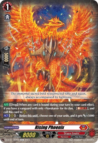 Rising Phoenix [D-Format] D-BT11/062EN