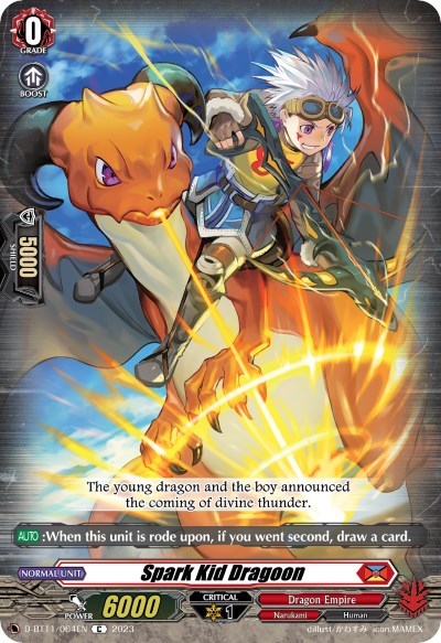 Spark Kid Dragoon [D-Format] D-BT11/064EN