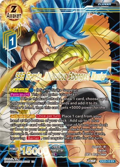 SSB Gogeta, Miraculous Strongest Warrior EX23-10
