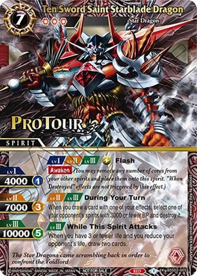 Ten Sword Saint Starblade Dragon BSS02-005