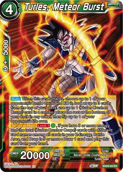 Turles, Meteor Burst EX23-22