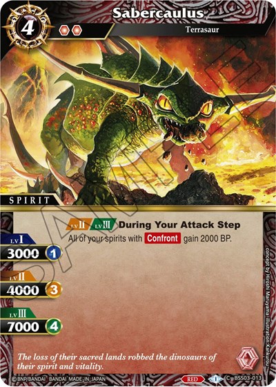 Sabercaulus BSS03-013 — Aquatic Invaders