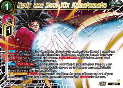 Body and Soul 10x Kamehameha