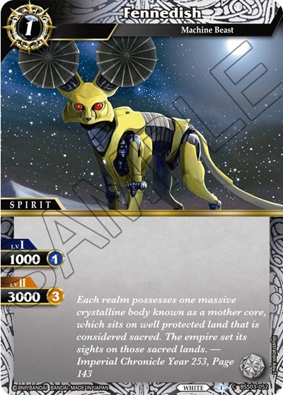 Fennedish BSS03-052