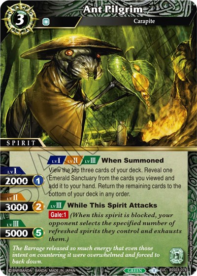 Ant Pilgrim BSS03-078
