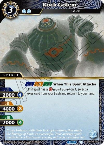 Rock Golem BSS03-089