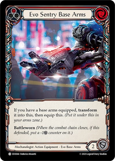 Evo Sentry Base Arms 