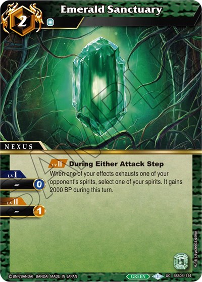 Emerald Sanctuary BSS03-114