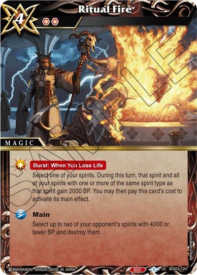 Ritual Fire BSS03-120