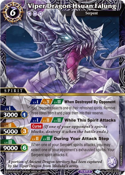 Viper Dragon Hsuan Falung BSS03-022