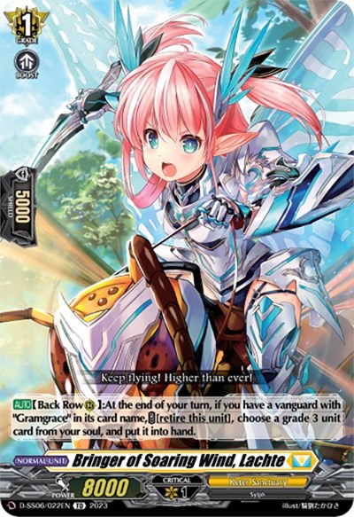 Bringer of Soaring Wind, Lachte [D Format] D-SS06/022EN
