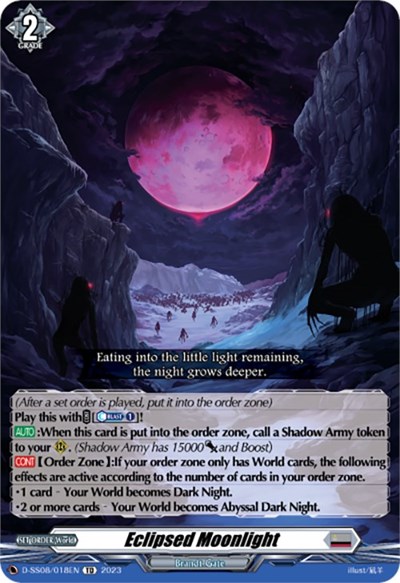Eclipsed Moonlight [D Format] D-SS08/018EN