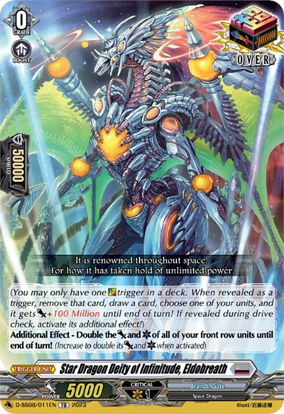 Star Dragon Deity of Infinitude, Eldobreath [D Format] D-SS08/011EN
