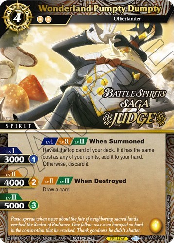 Wonderland Pumpty Dumpty BSS03-034