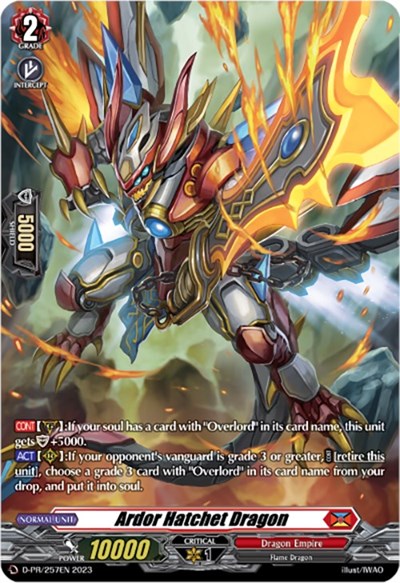 Ardor Hatchet Dragon [D Format] 