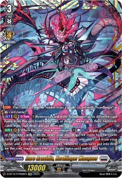 Gore Gravidia, Nordlinger Masques [D-Format] D-BT12/FFR08EN