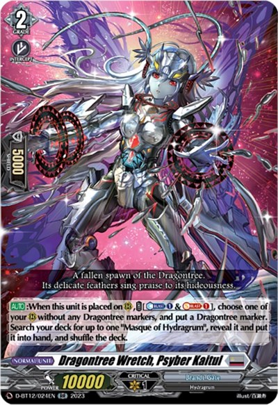 Dragontree Wretch, Psyber Kaitul [D-Format] D-BT12/024EN