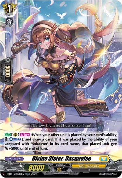 Divine Sister, Dacquoise [D-Format] D-BT12/031EN