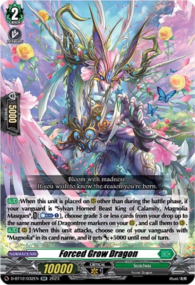 Forced Grow Dragon [D-Format] D-BT12/032EN