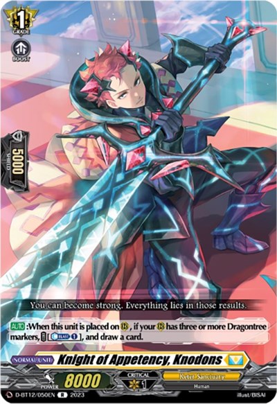 Knight of Appetency, Knodons [D-Format] D-BT12/050EN