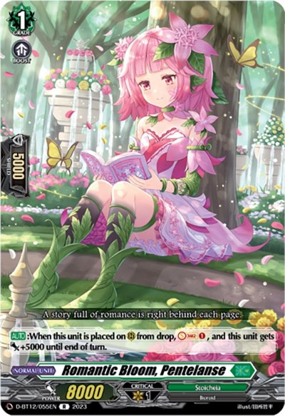 Romantic Bloom, Pentelanse [D-Format] D-BT12/055EN