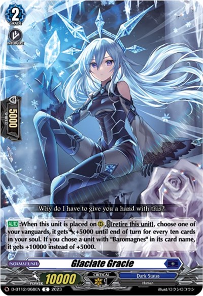 Glaciate Gracie [D-Format] D-BT12/068EN
