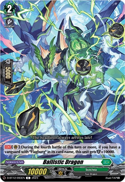 Ballistic Dragon [D-Format] D-BT12/093EN