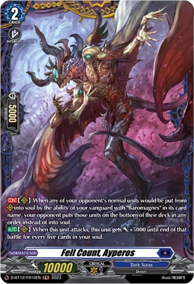Fell Count, Ayperos [D-Format] D-BT12/FR10EN