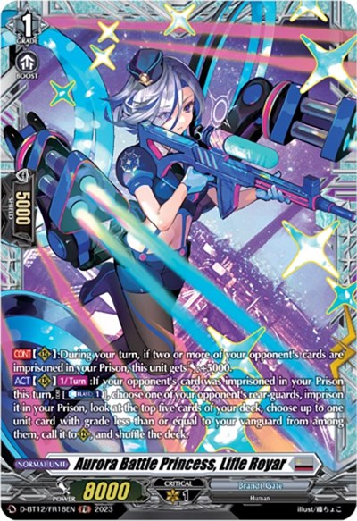 Aurora Battle Princess, Lifle Royar [D-Format] D-BT12/FR18EN
