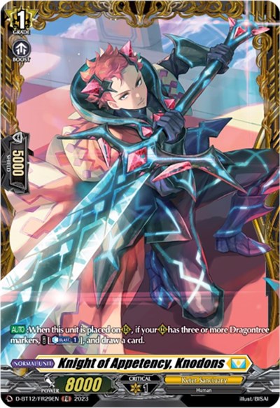 Knight of Appetency, Knodons [D-Format] D-BT12/FR29EN