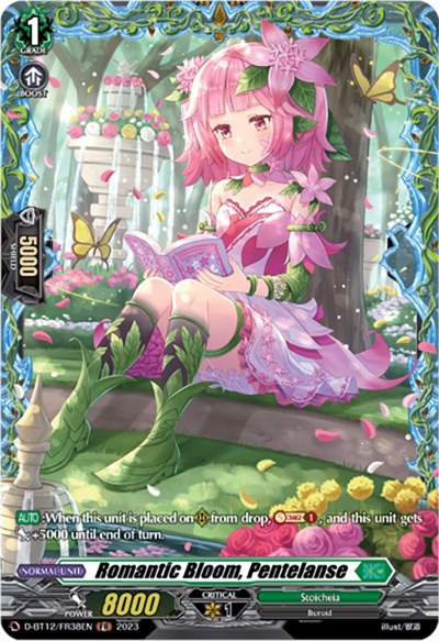 Romantic Bloom, Pentelanse [D-Format] D-BT12/FR38EN