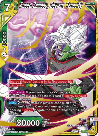 Fused Zamasu, Deviant Tenacity BT23-135