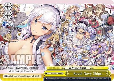 Royal Navy Ships AZL/S102-TE38R RRR