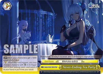 Never-Ending Tea Party AZL/S102-TE39 TD