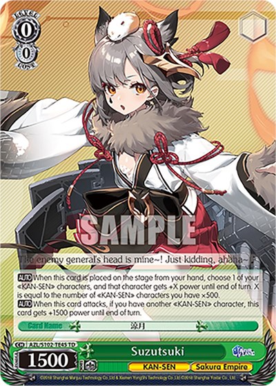 Suzutsuki AZL/S102-TE45 TD