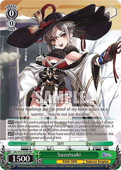 Suzutsuki AZL/S102-TE45R RRR