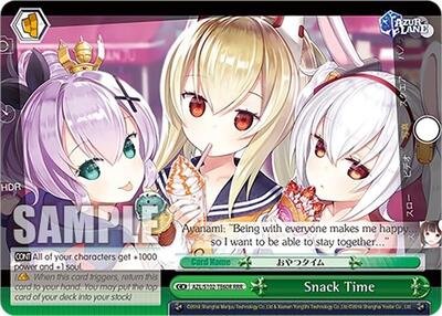 Snack Time AZL/S102-TE60R RRR