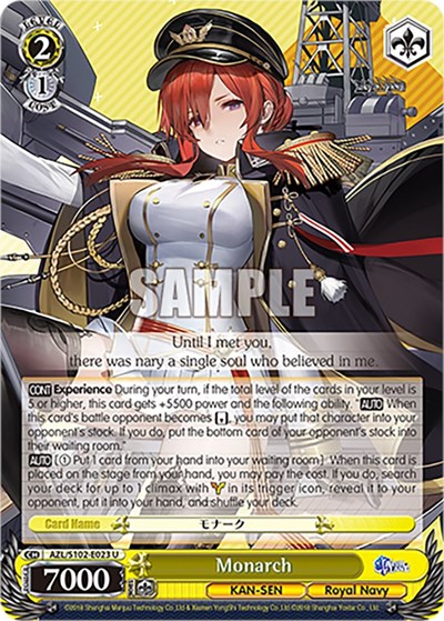 Monarch AZL/S102-E023 U