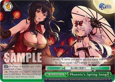 Phoenix's Spring Song AZL/S102-E071 CC