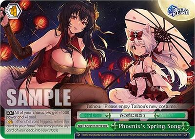 Phoenix's Spring Song AZL/S102-E071R RRR