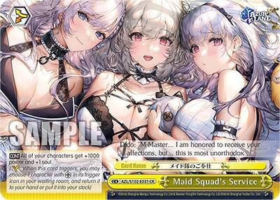 Maid Squad's Service AZL/S102-E031 CR
