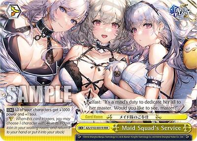 Maid Squad's Service AZL/S102-E031R RRR