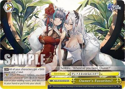 Owner's Favorites? AZL/S102-E032 CR